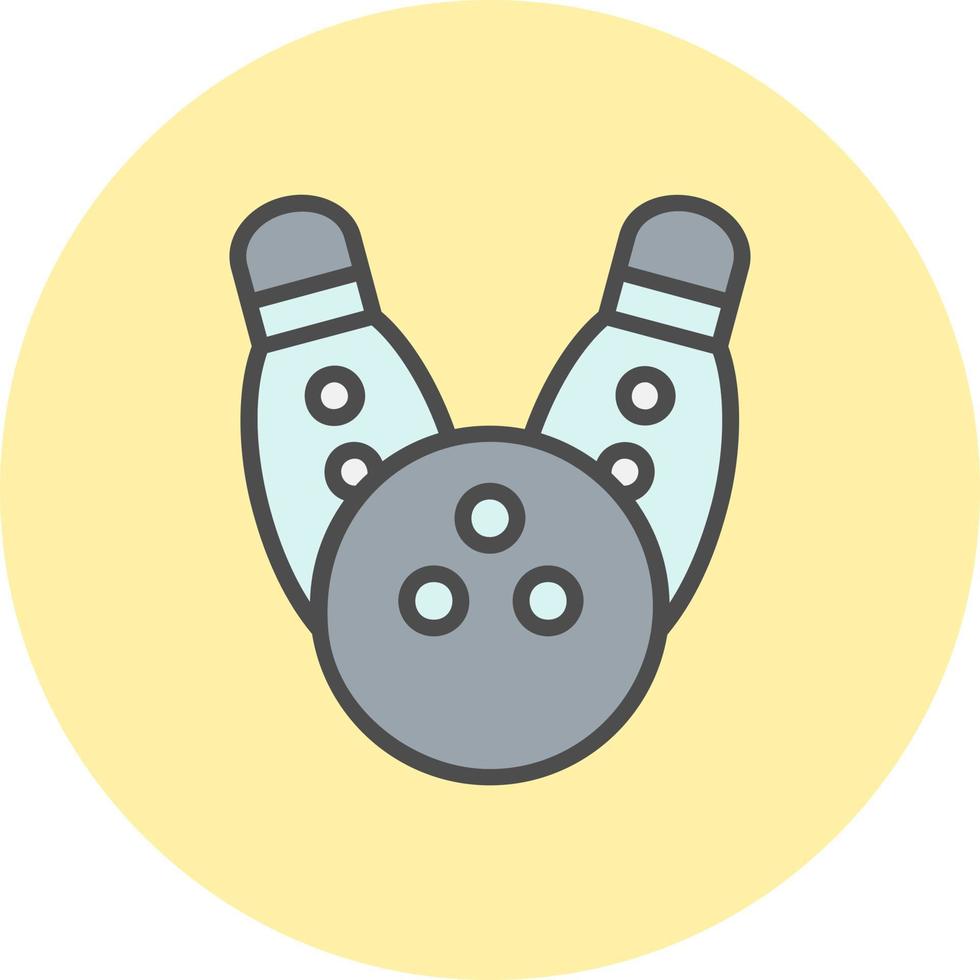 Bowling Vector Icon