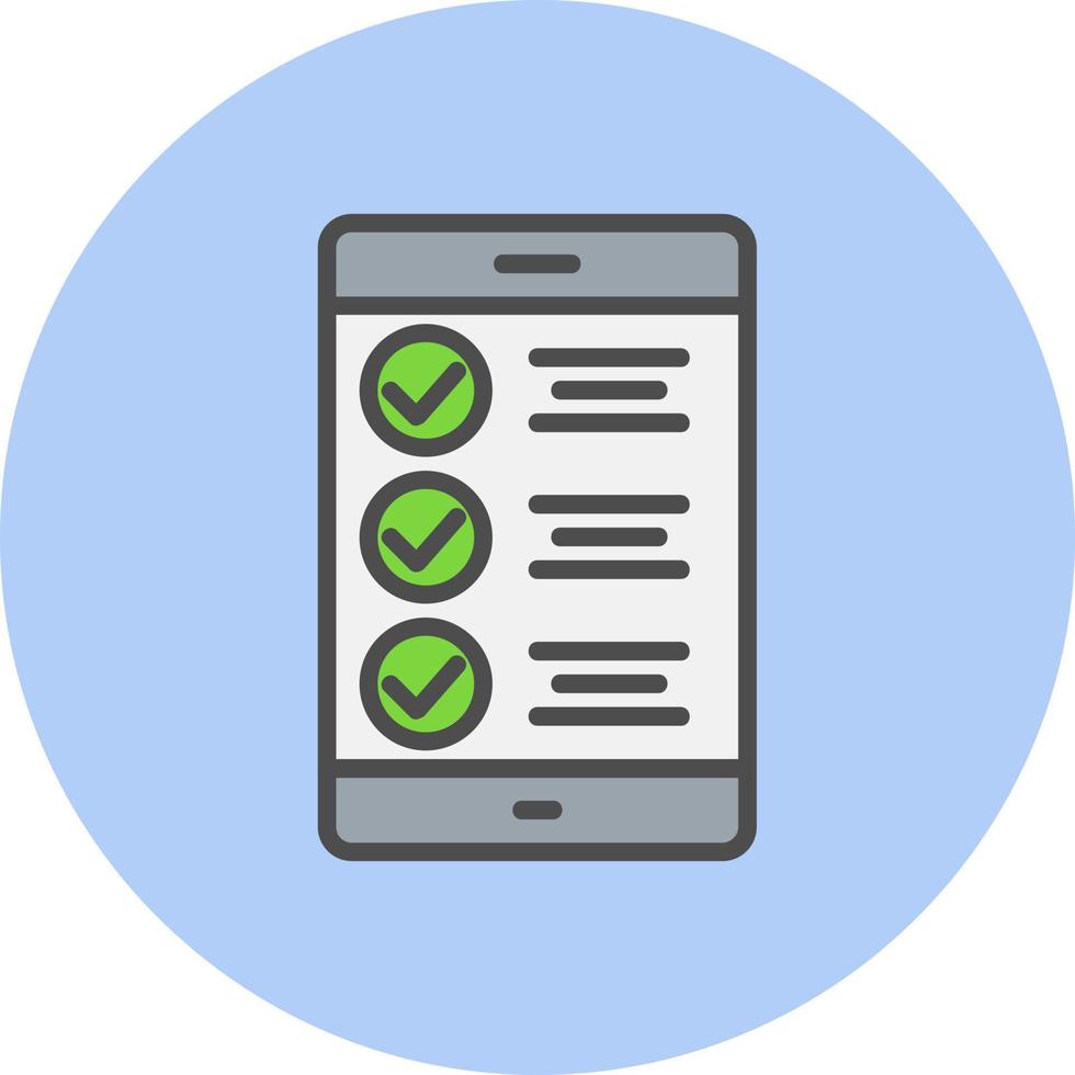 Checking Vector Icon