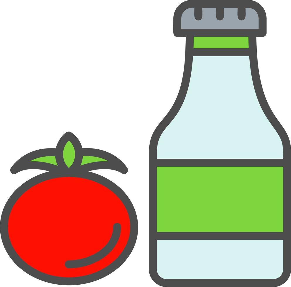 Tomato Sauce Vector Icon