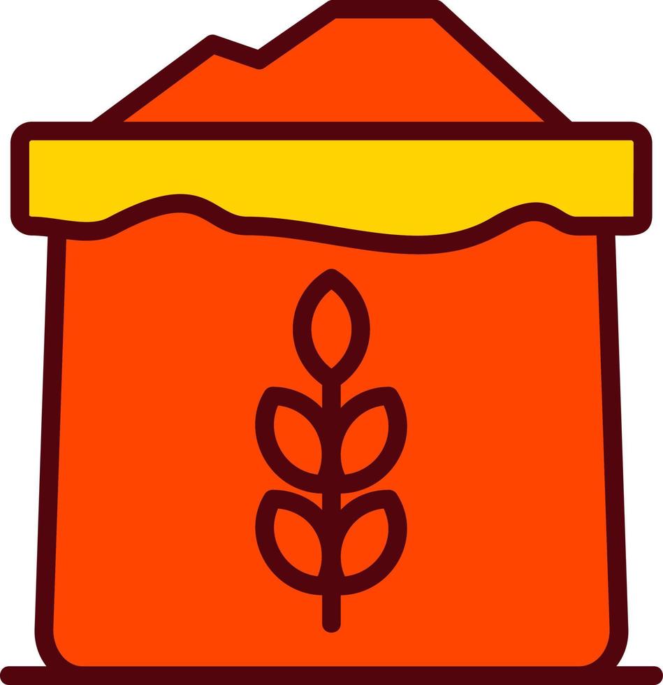 Wheat Flour Vector Icon