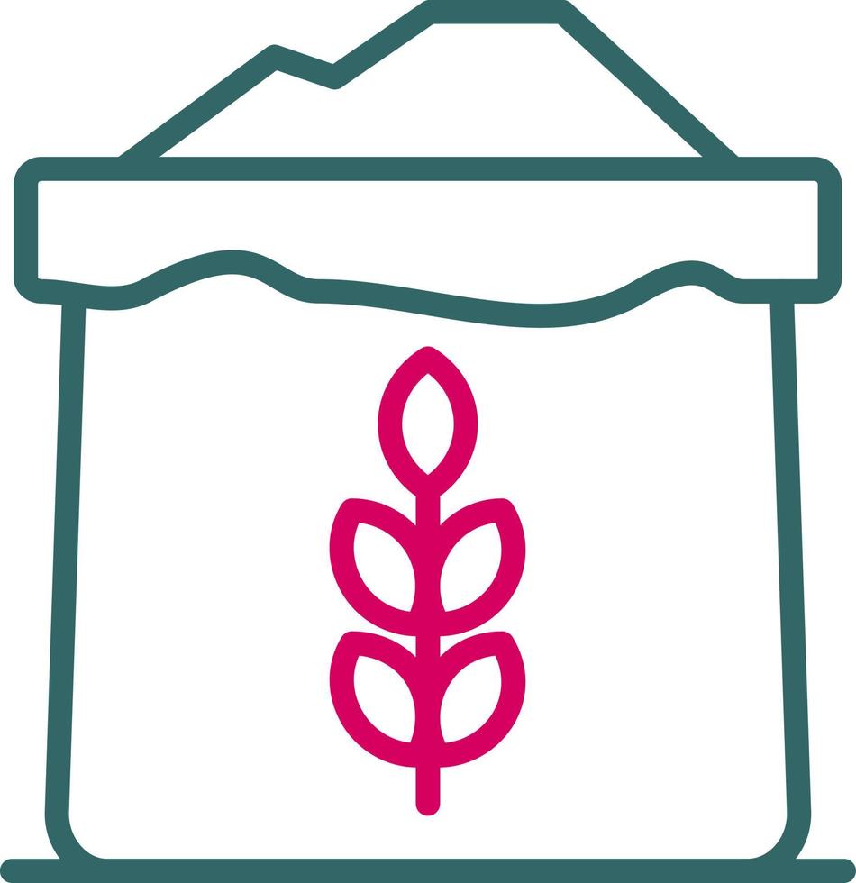 Wheat Flour Vector Icon