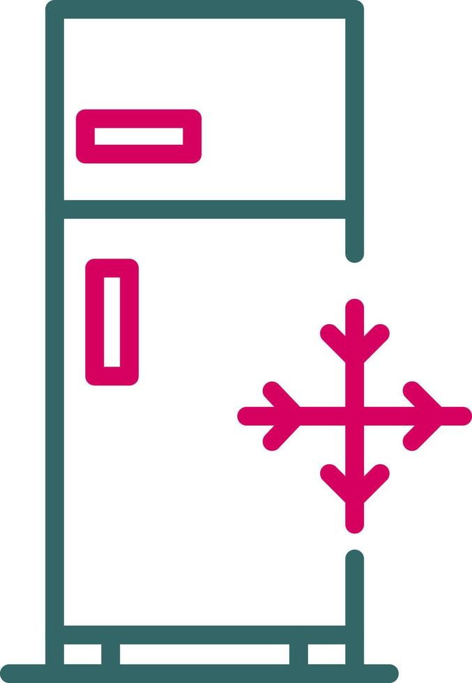 Fridge Vector Icon