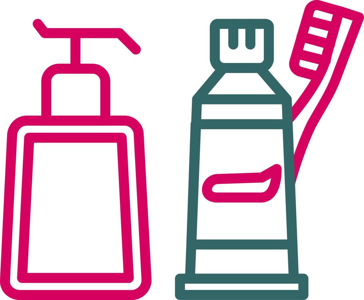 Toiletries Vector Icon