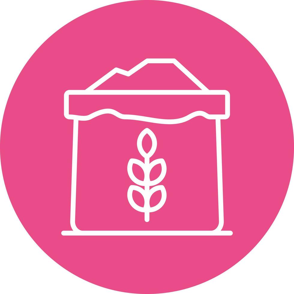 Wheat Flour Vector Icon