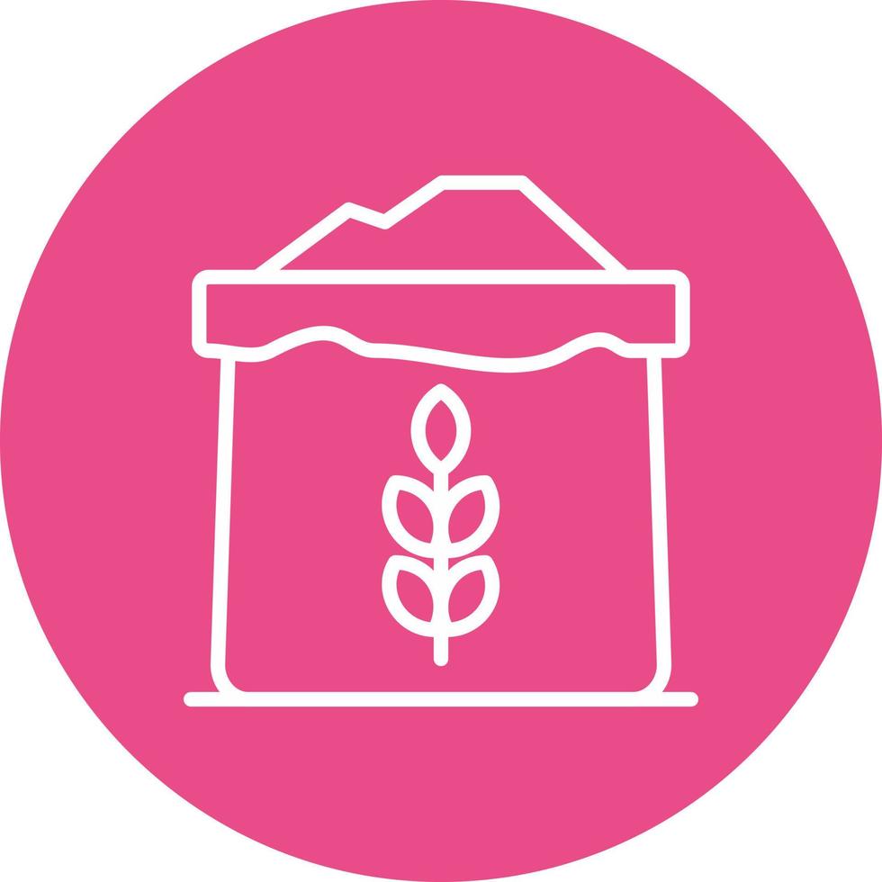 Wheat Flour Vector Icon