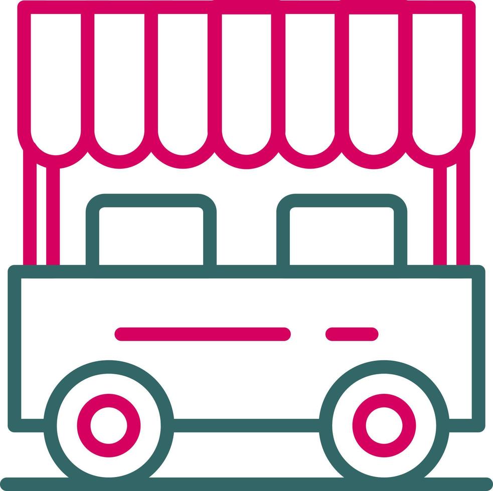 Food Stall Vector Icon