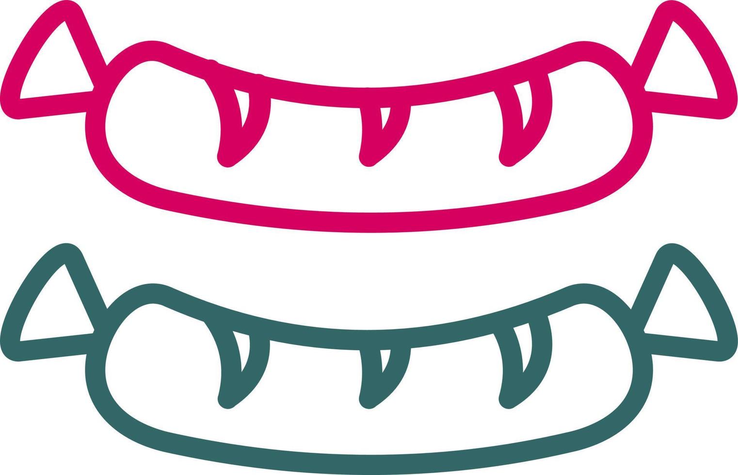 Sausage Vector Icon