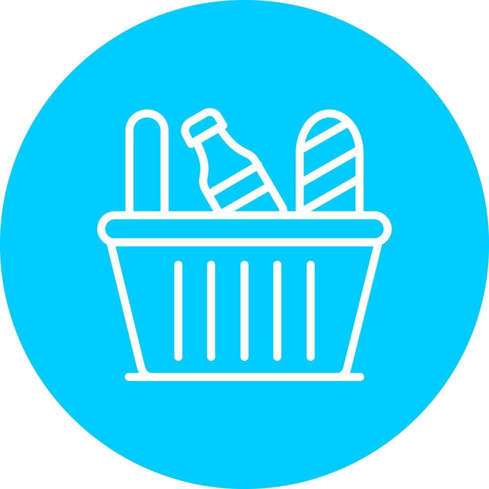 Groceries Vector Icon