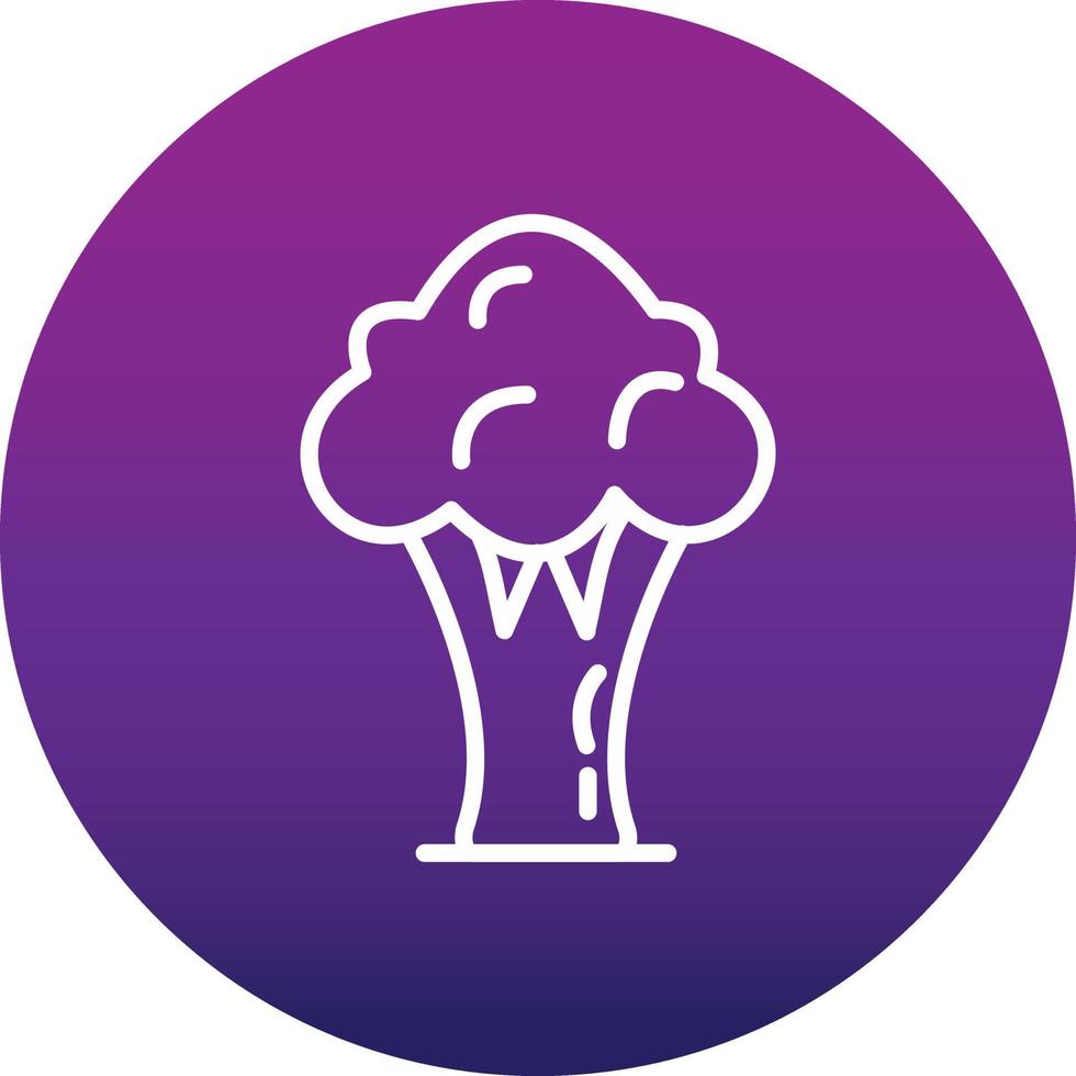 Broccoli Vector Icon
