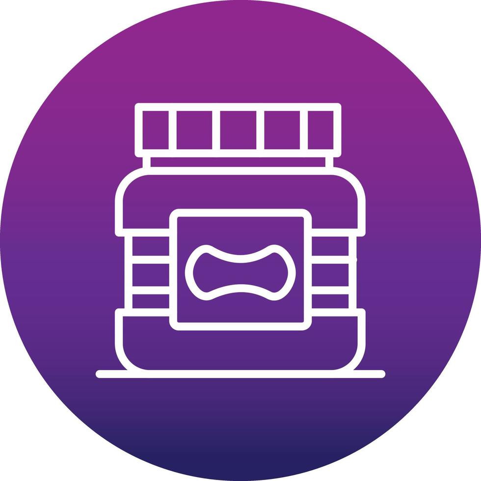 Peanut Butter Vector Icon