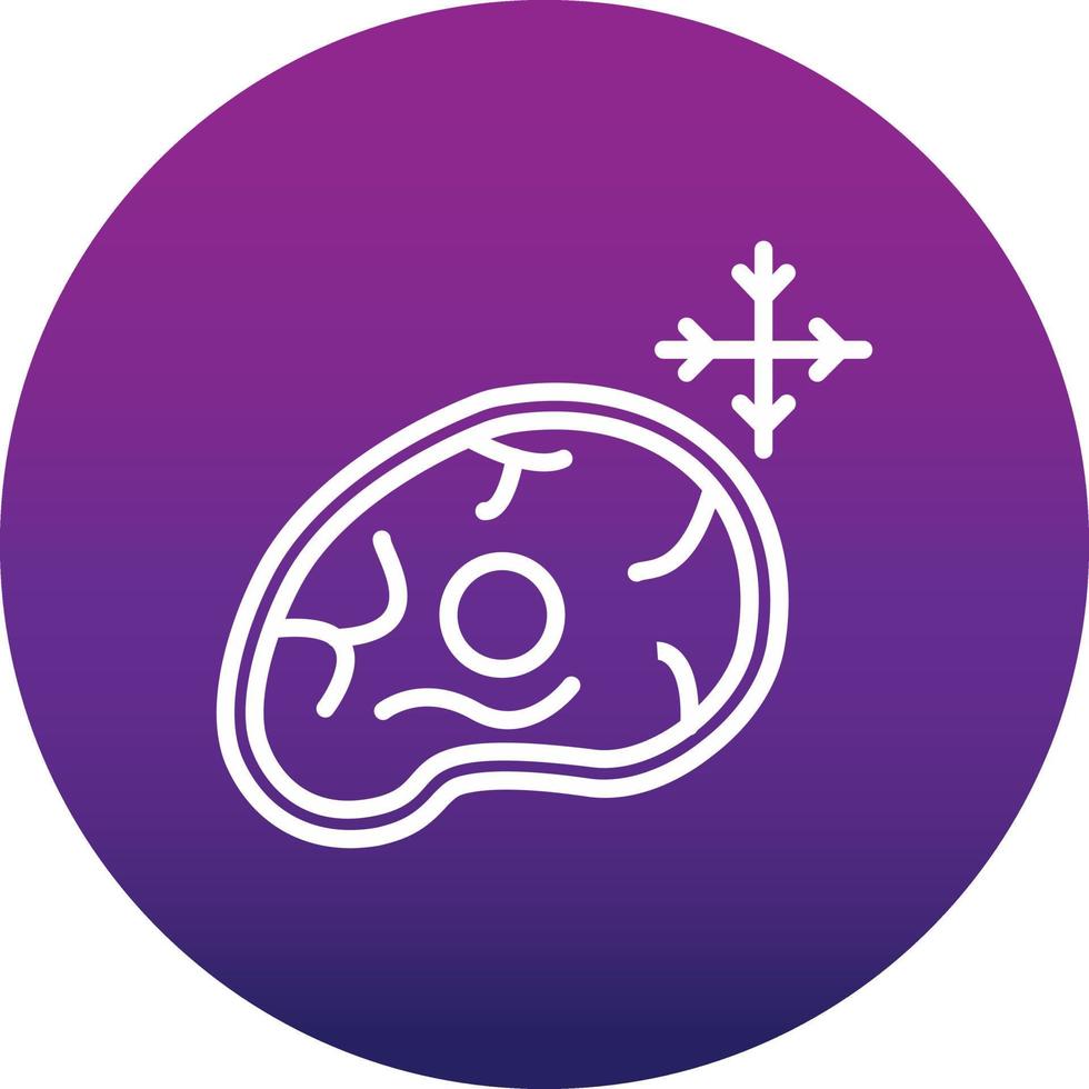 Frozen Food Vector Icon