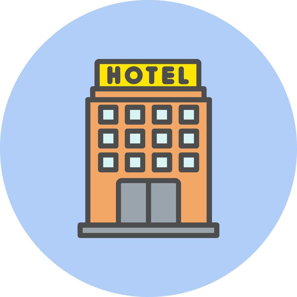 Hotel Vector Icon