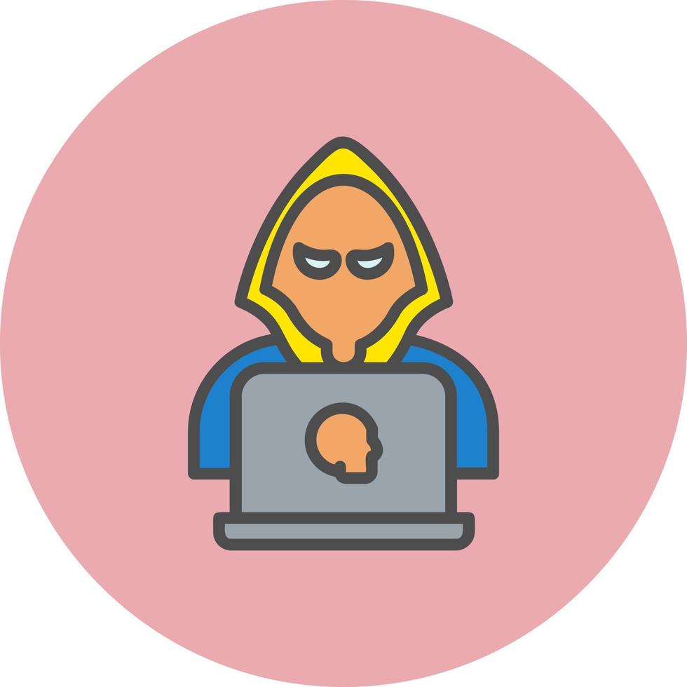 Hacker Vector Icon