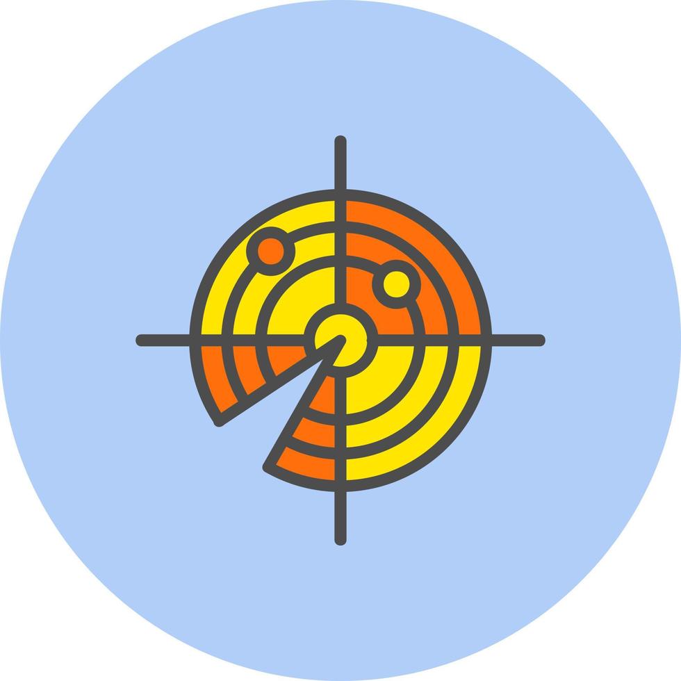 Radar Vector Icon