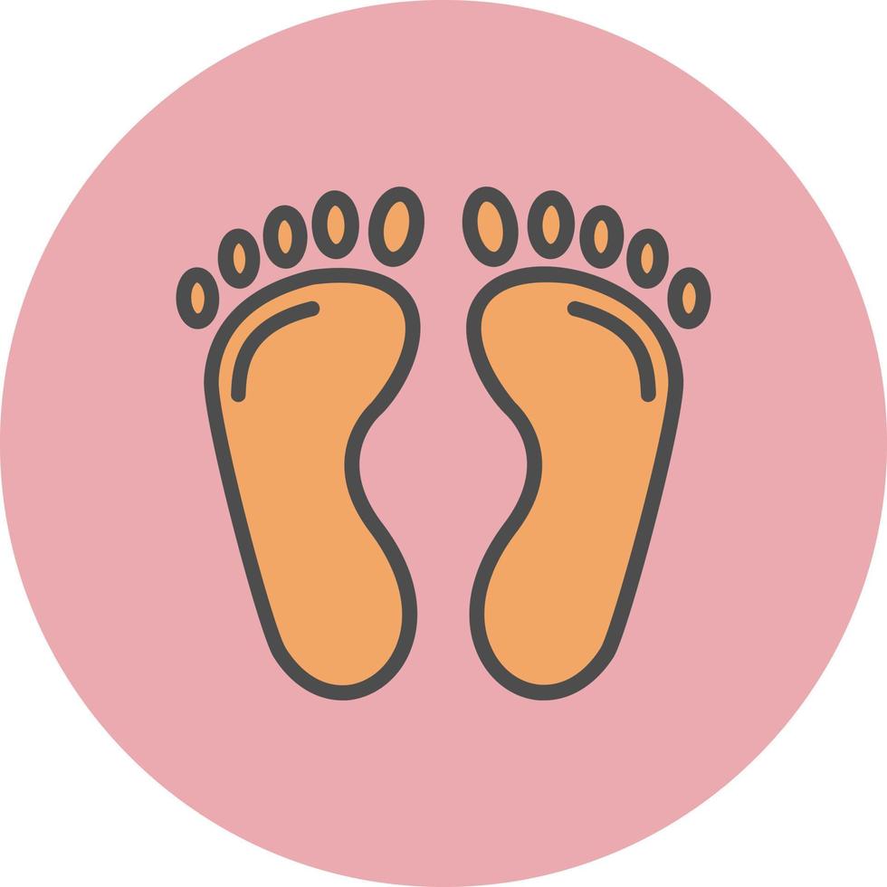 Footprint Vector Icon