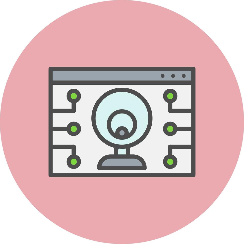 Web Camera Vector Icon