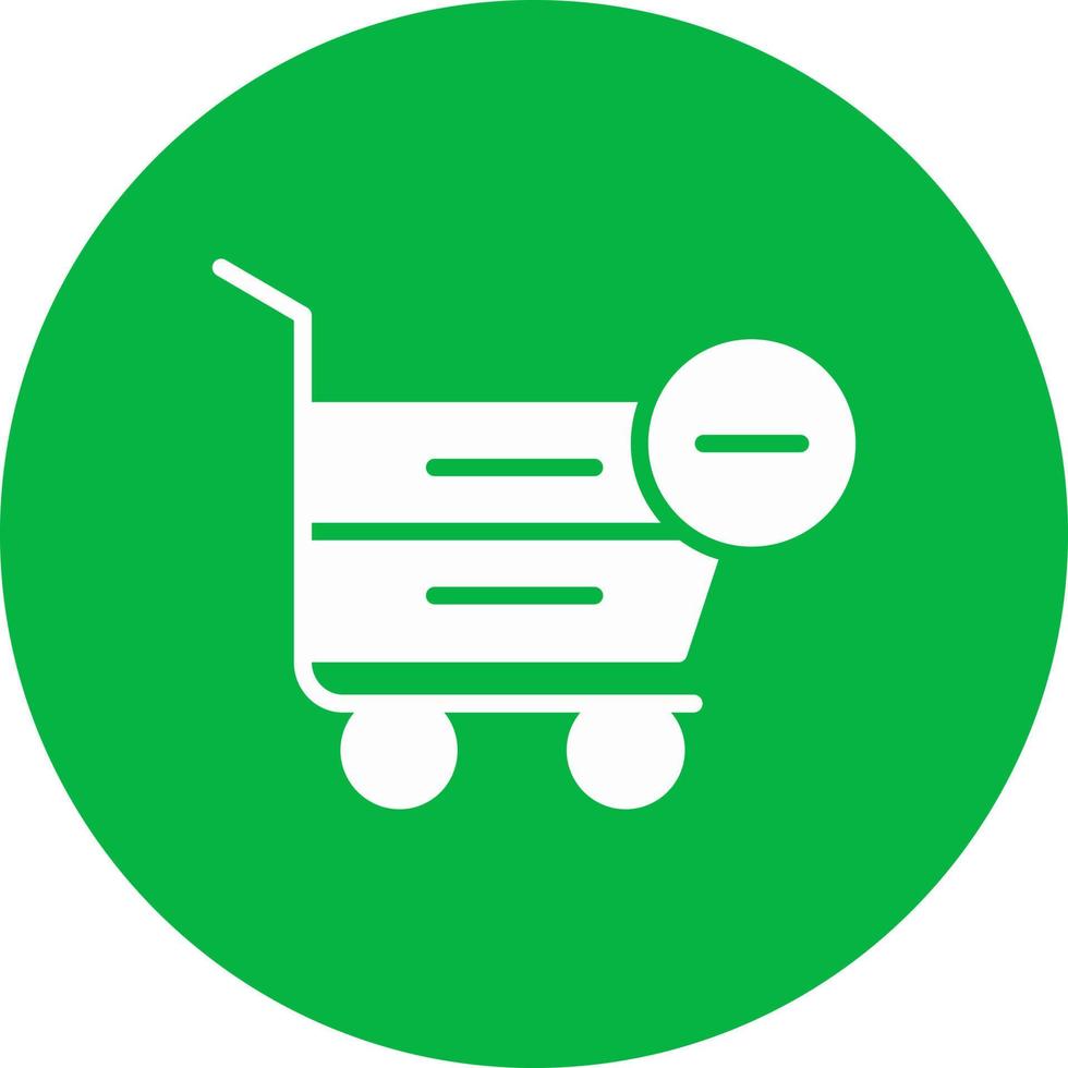 Remove from Cart Vector Icon