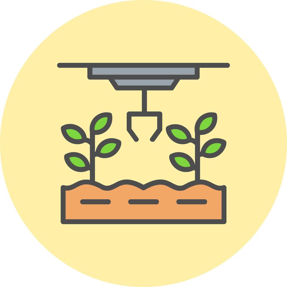 Smart Farm Vector Icon