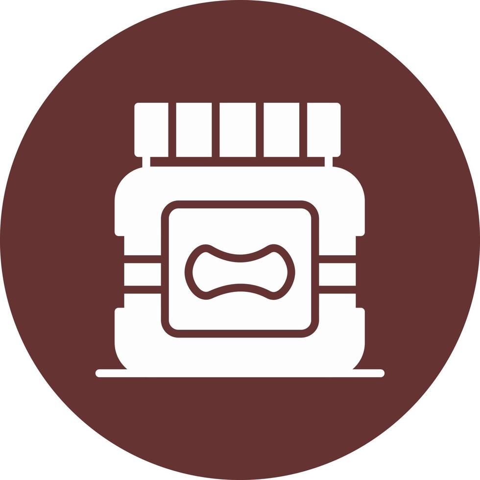 Peanut Butter Vector Icon