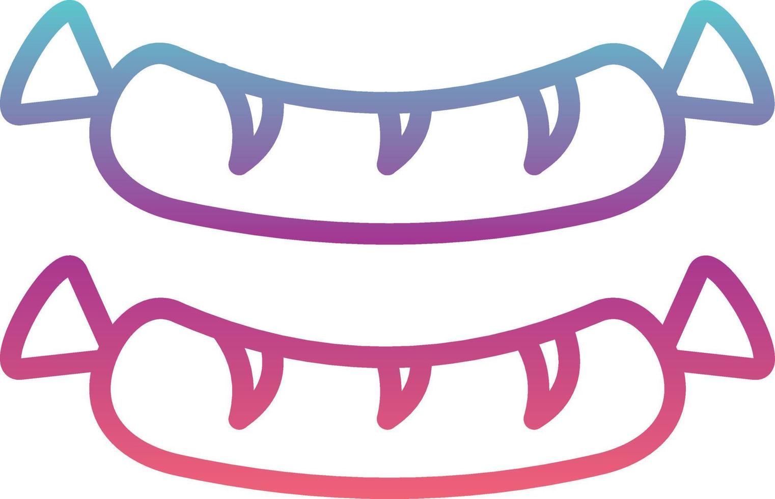 Sausage Vector Icon