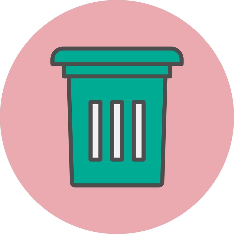Trash Can Vector Icon