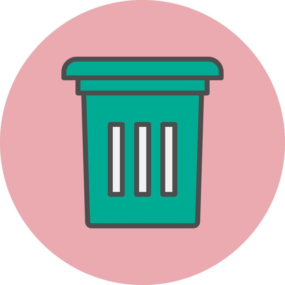 Trash Can Vector Icon