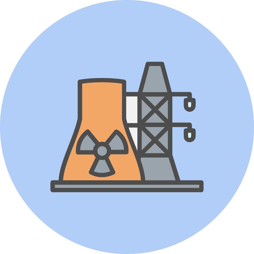 Power Plant Vector Icon