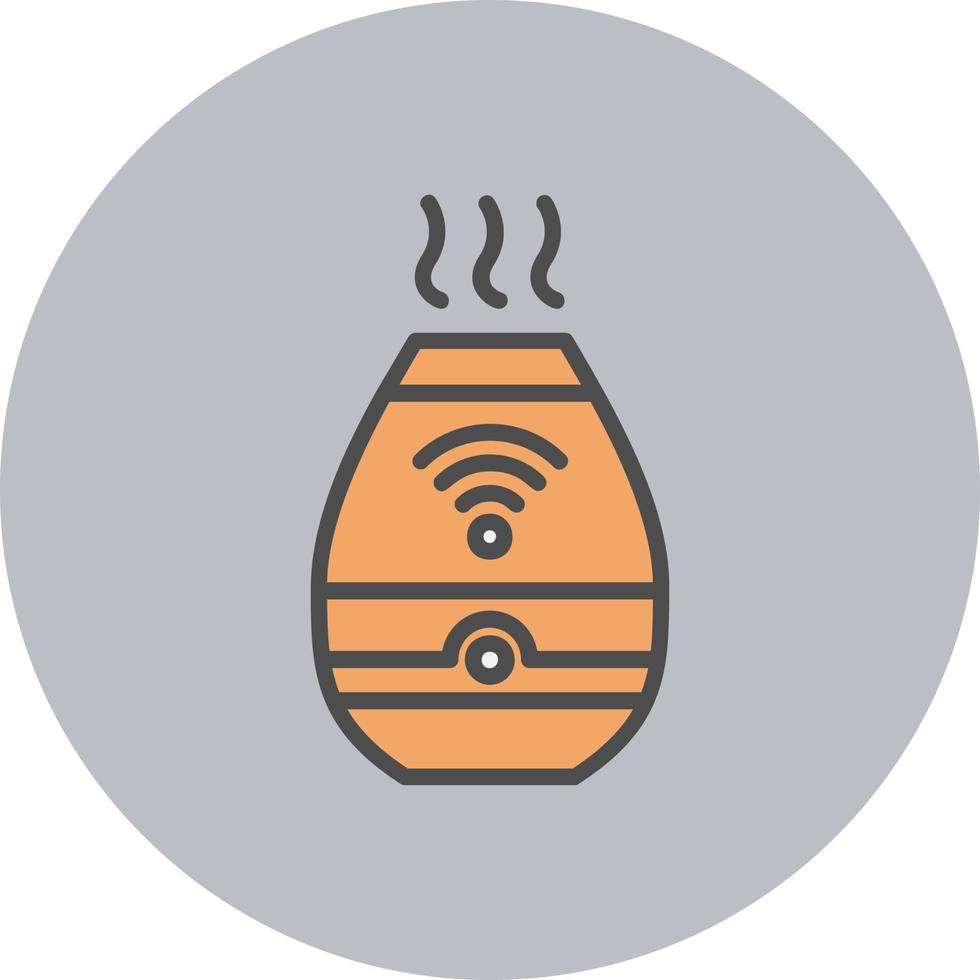 icono de vector de humidificador