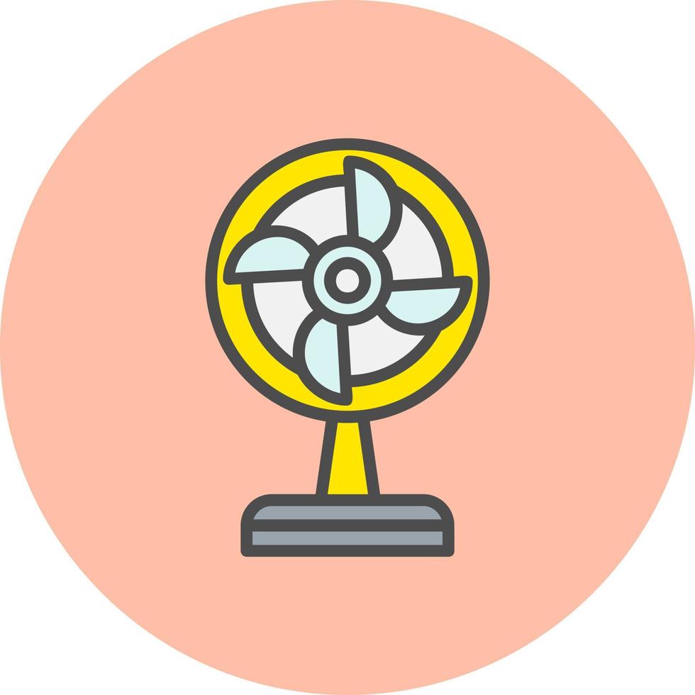 icono de vector de ventilador