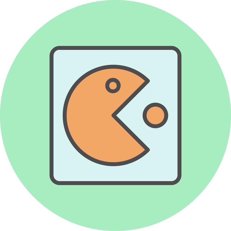 Retro Game Vector Icon