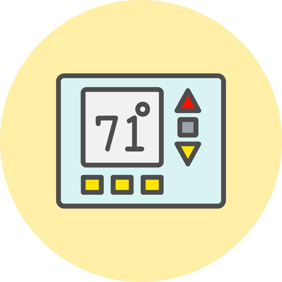 Thermostate Vector Icon