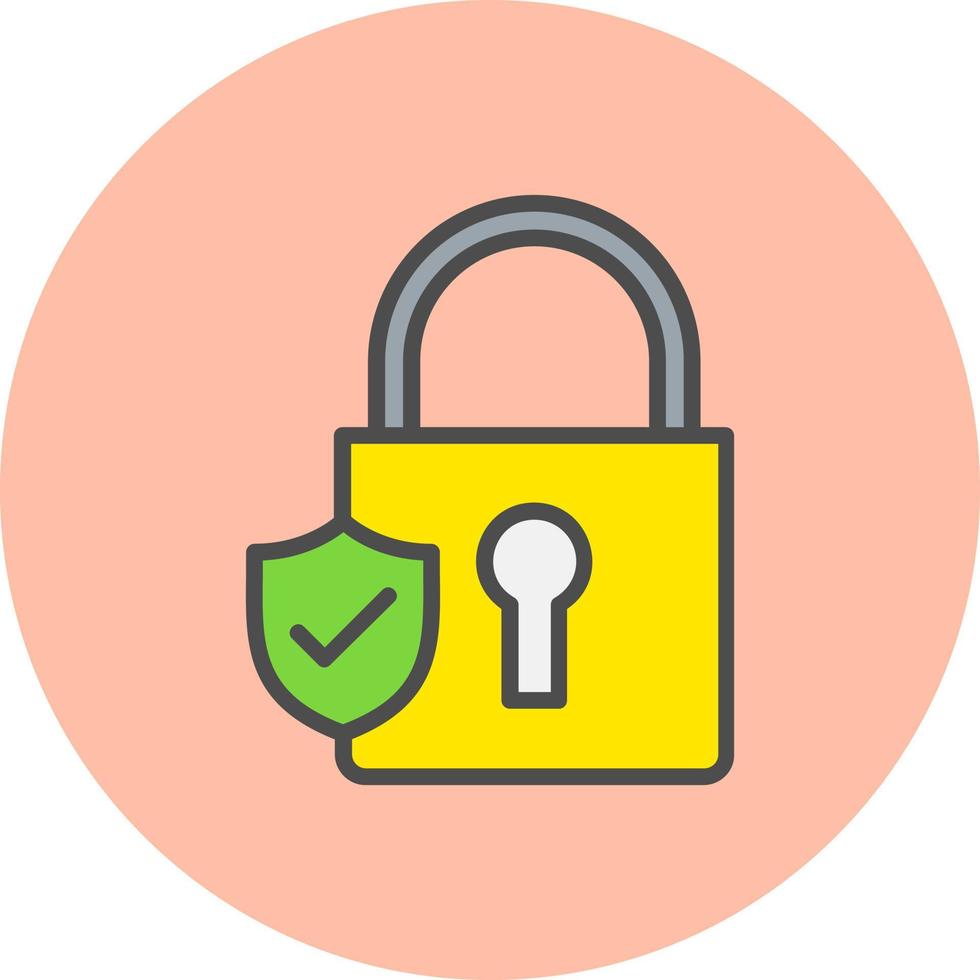 Security Lock Vector Icon
