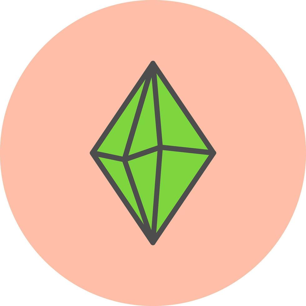 Crystal Vector Icon