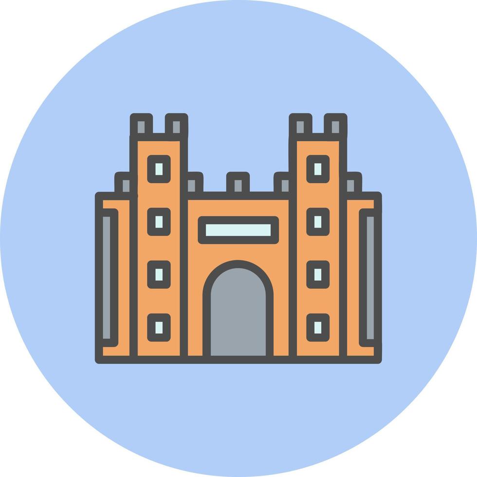 Fortification Vector Icon