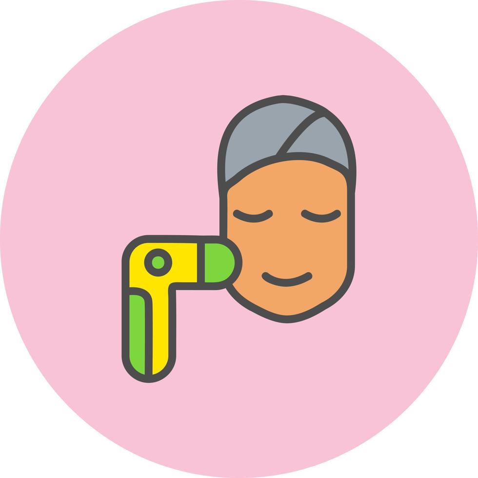 Facial Treatment Vector Icon