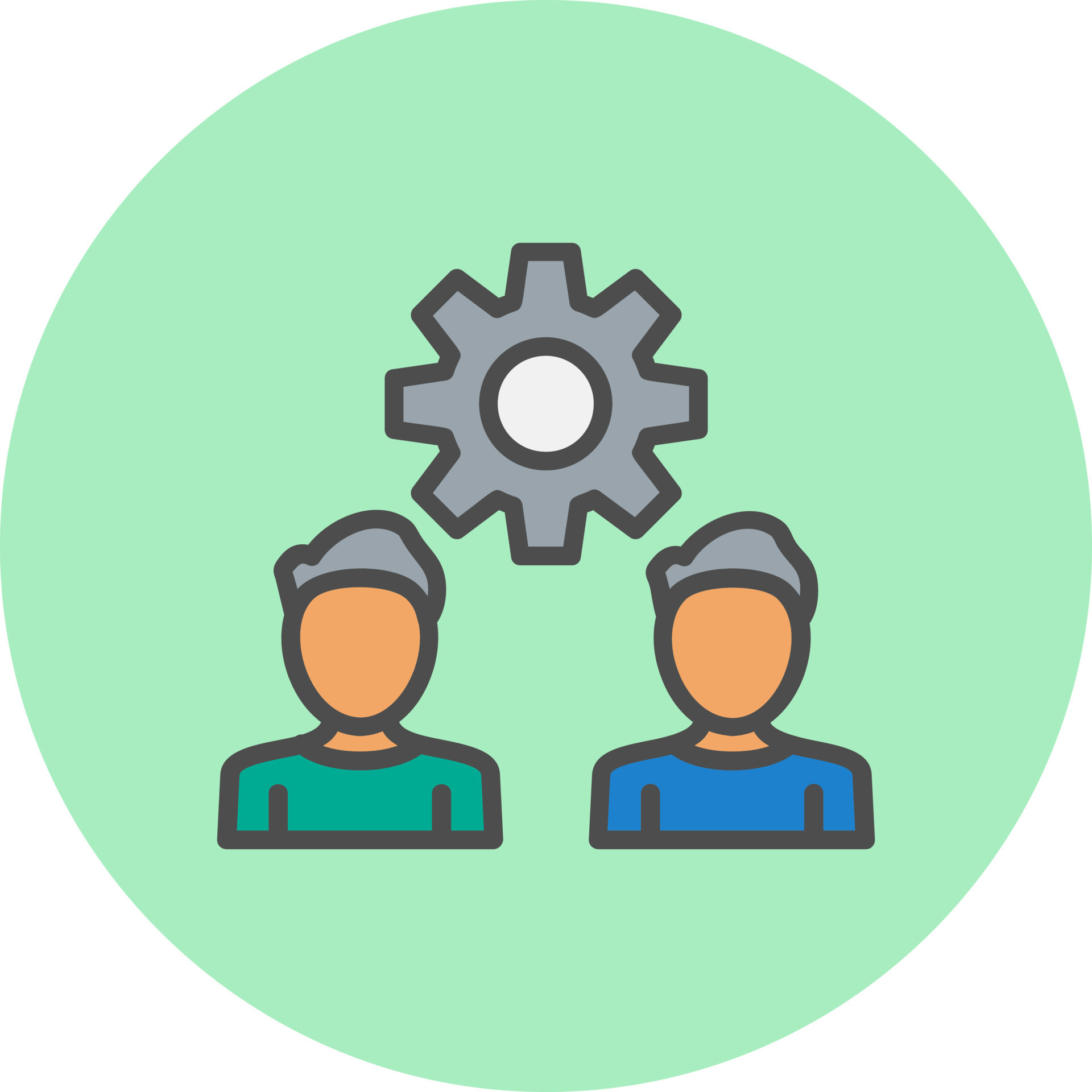 Team Management Vector Icon 16484863 Vector Art at Vecteezy