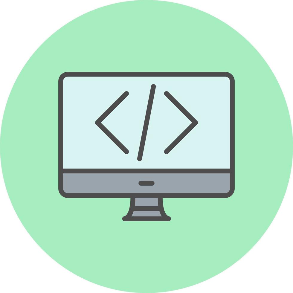 Coding Vector Icon