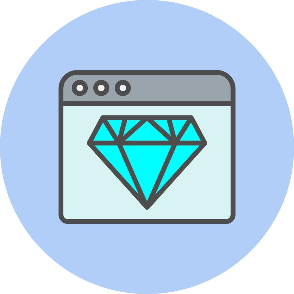 Diamond Vector Icon