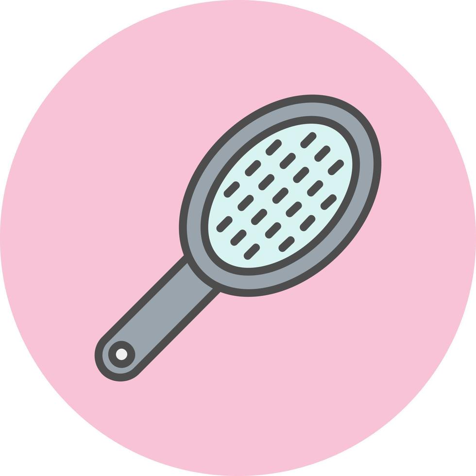 Hair Brush Vector Icon