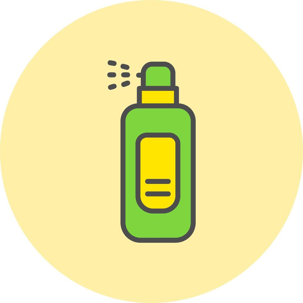 icono de vector de spray corporal