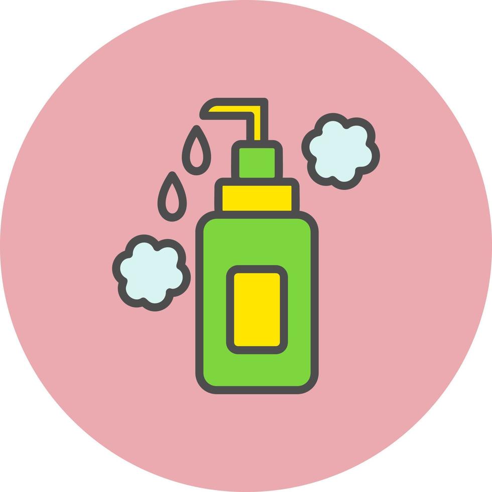 Face Cleanser Vector Icon