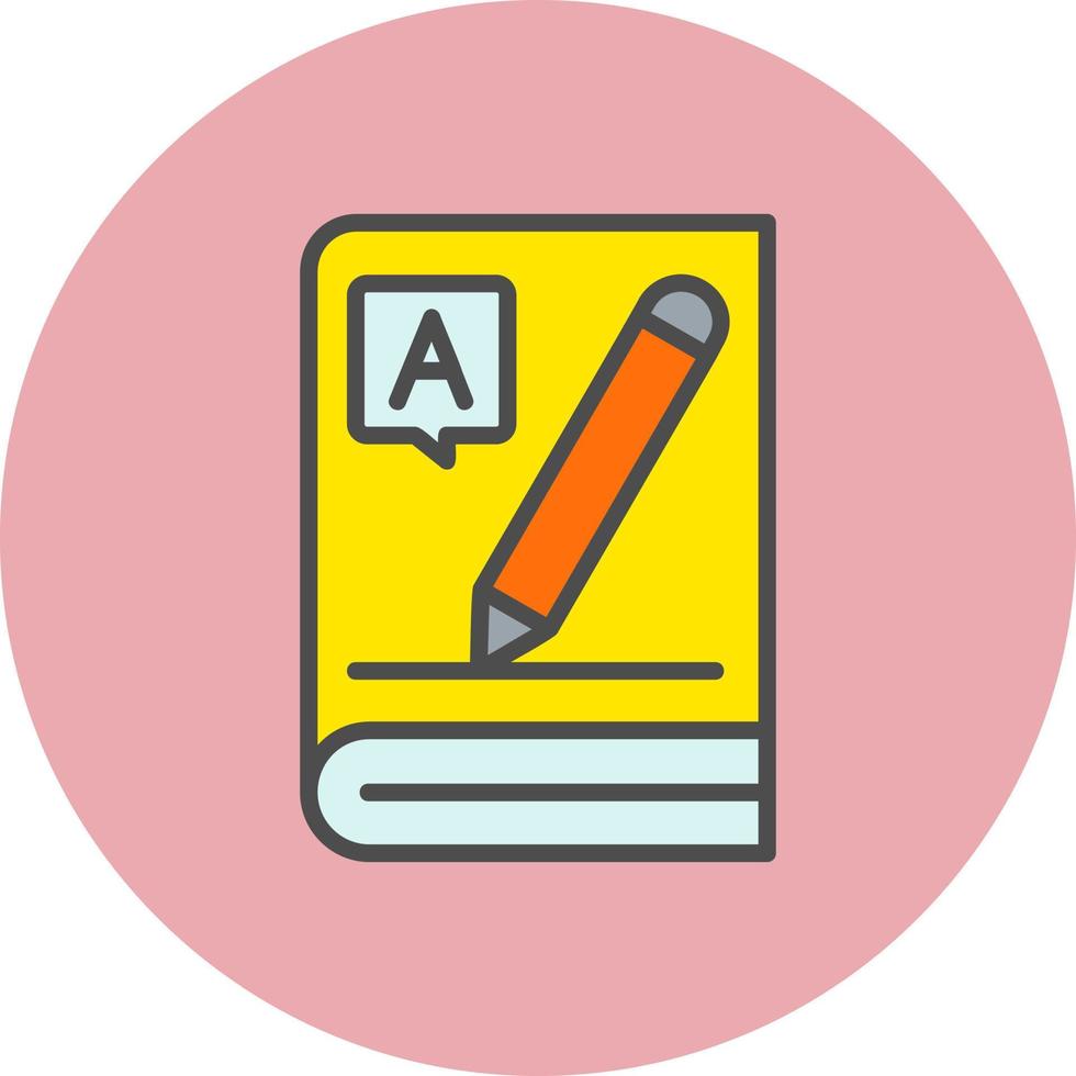 Notebook Vector Icon