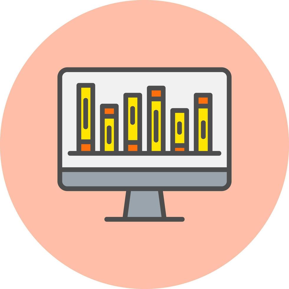 Online Library Vector Icon