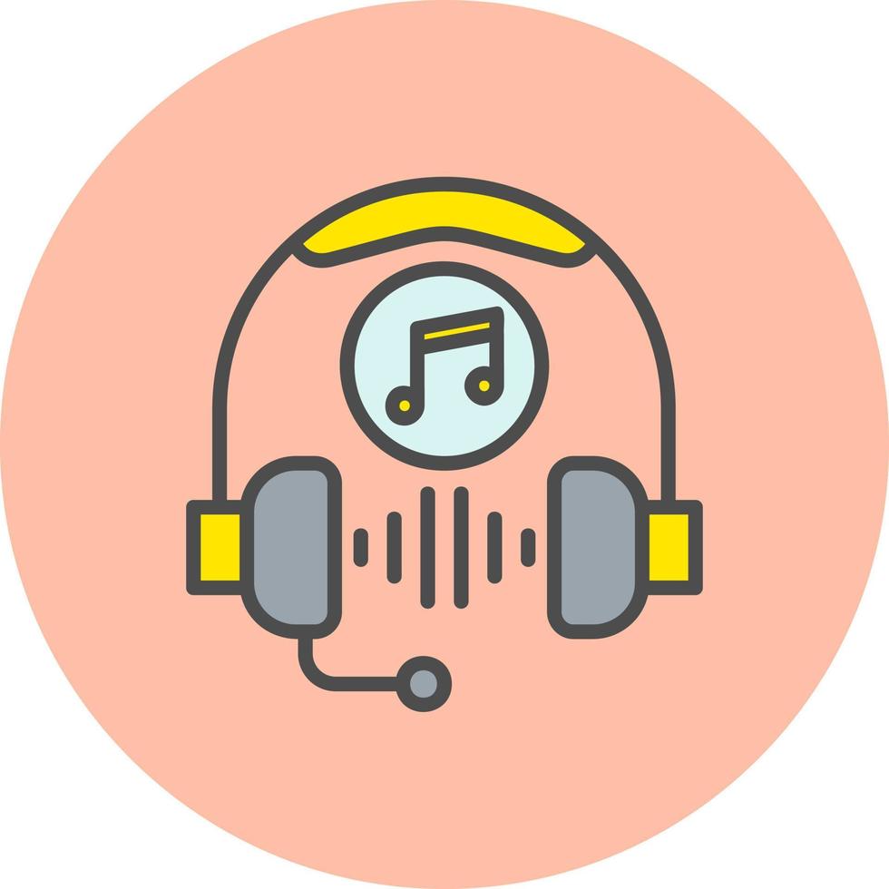 Earphone Vector Icon