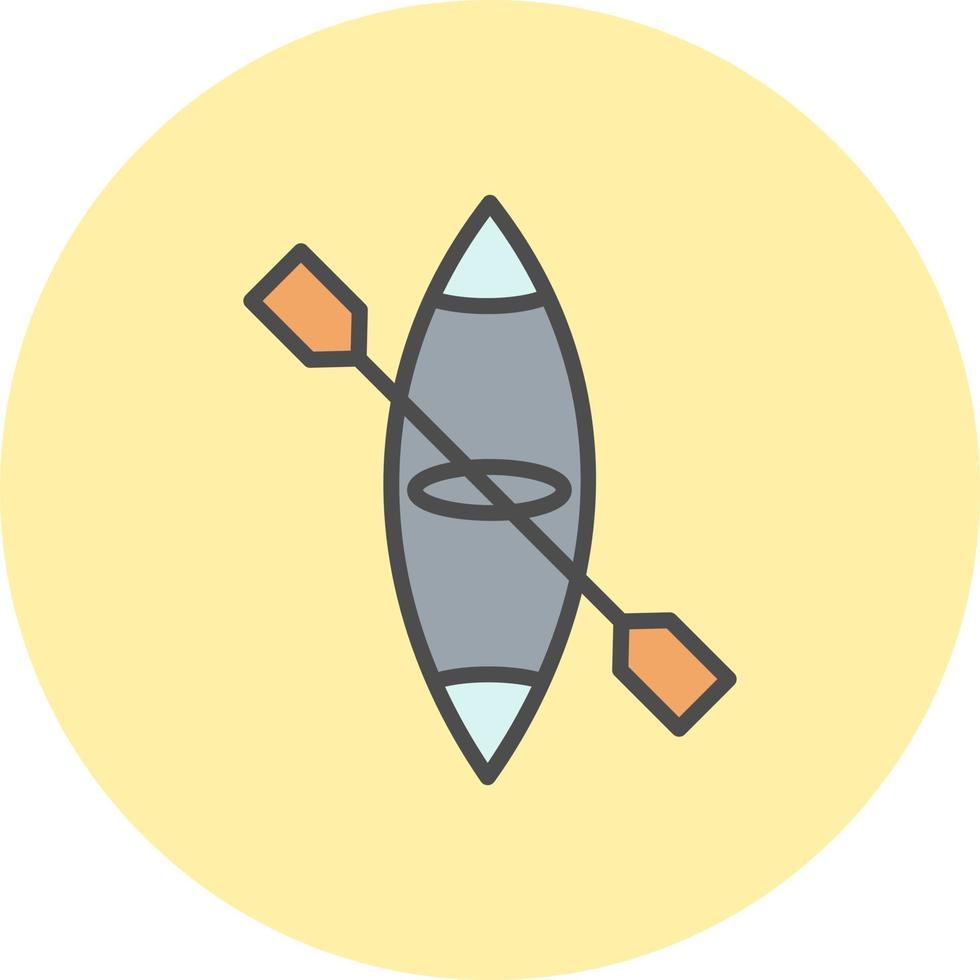 Canoe Vector Icon