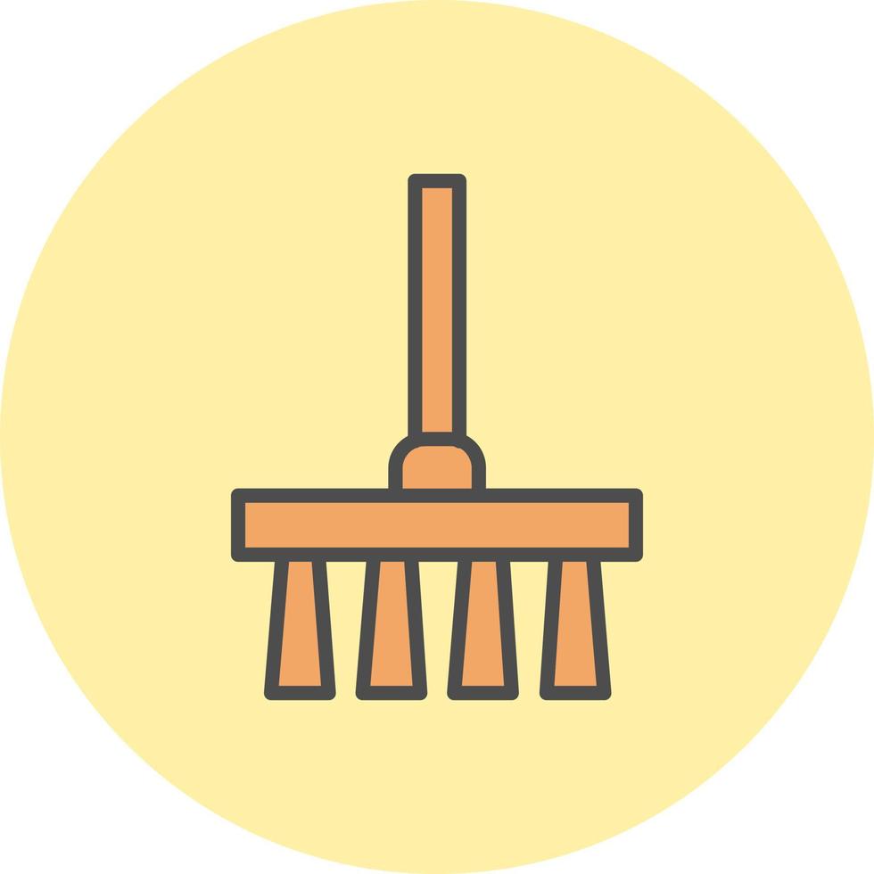 Cleaning Brush Vector Icon