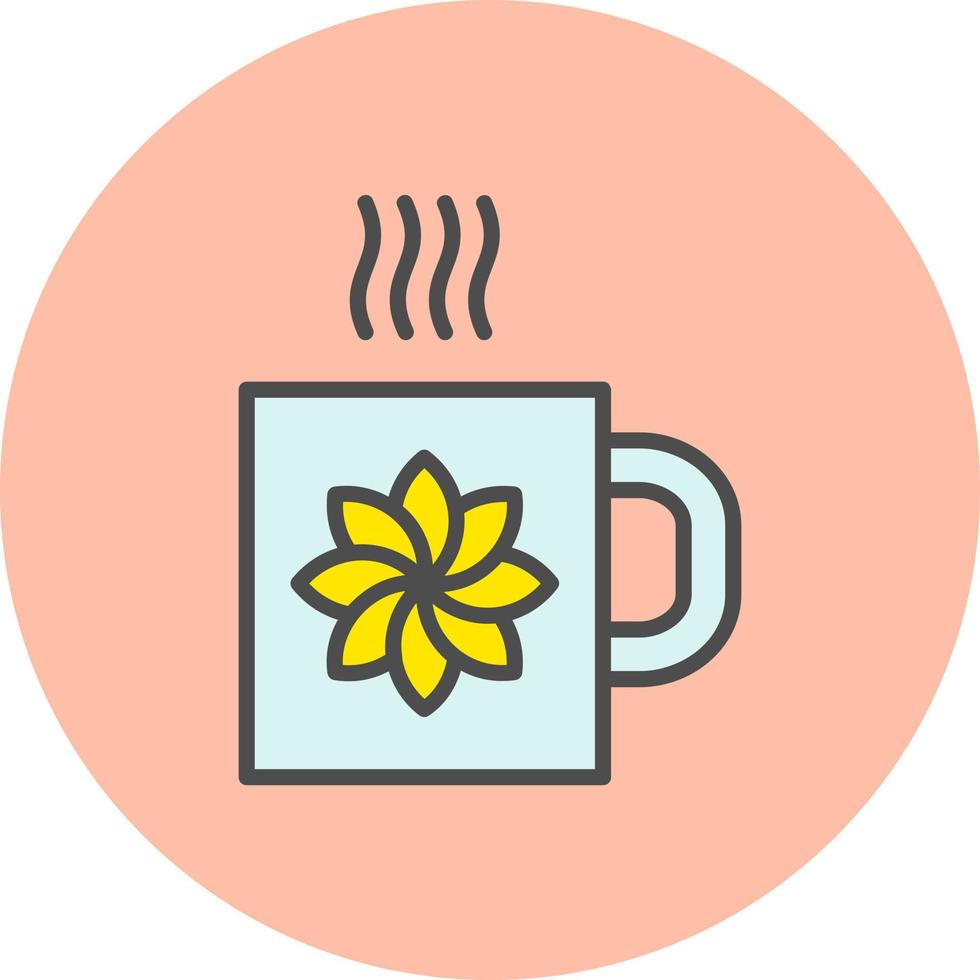 icono de vector de taza