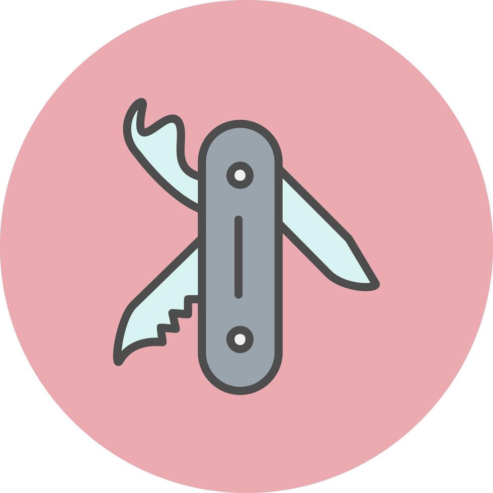 Swiss Army Knife Vector Icon