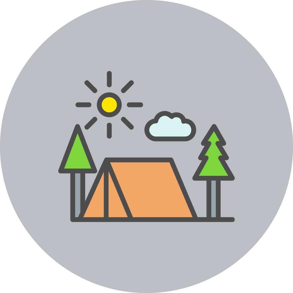 Camp Vector Icon
