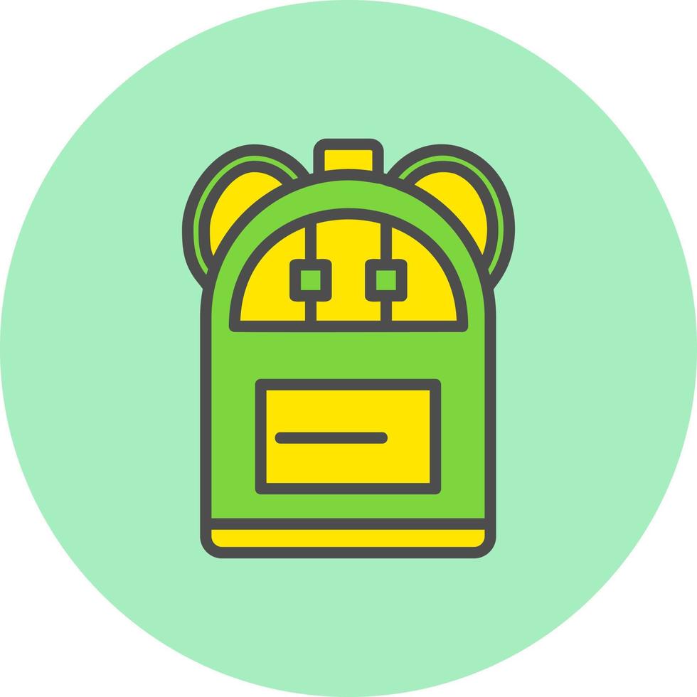 Backpack Vector Icon